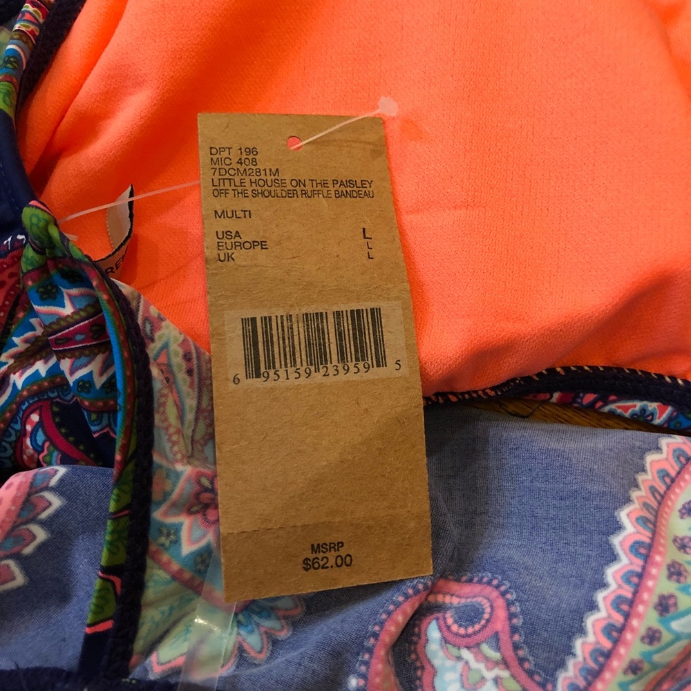 NEW! Cremieux swim size large - Picture 4 of 5